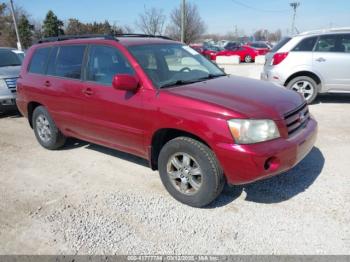  Salvage Toyota Highlander