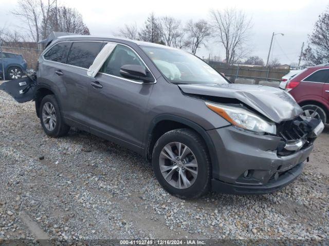  Salvage Toyota Highlander