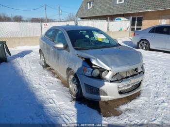  Salvage Chevrolet Sonic