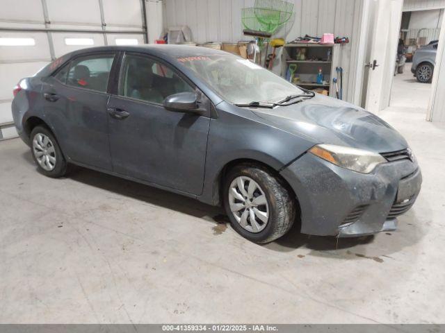  Salvage Toyota Corolla