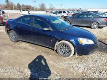  Salvage Pontiac G6