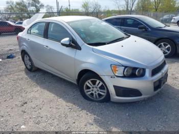  Salvage Chevrolet Sonic