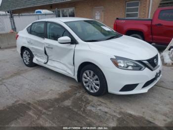  Salvage Nissan Sentra