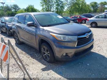  Salvage Toyota Highlander