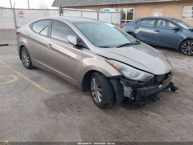  Salvage Hyundai ELANTRA