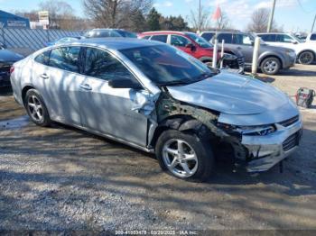  Salvage Chevrolet Malibu
