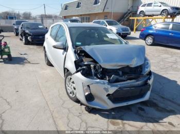  Salvage Toyota Prius c