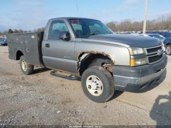  Salvage Chevrolet Silverado 2500