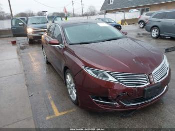  Salvage Lincoln MKZ
