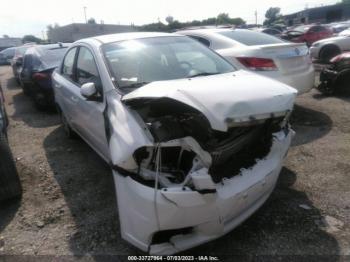  Salvage Chevrolet Aveo