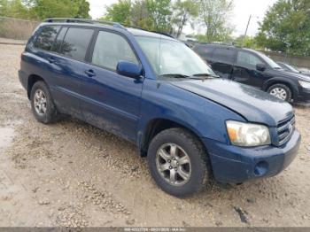  Salvage Toyota Highlander