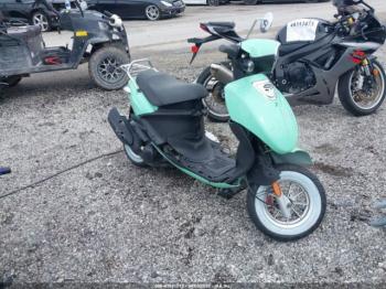 Salvage Genuine Scooter Co. Buddy