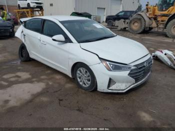  Salvage Hyundai ELANTRA