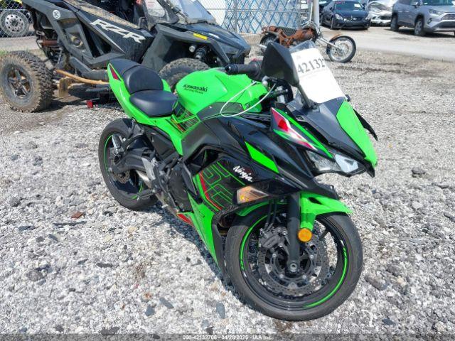  Salvage Kawasaki Ex650
