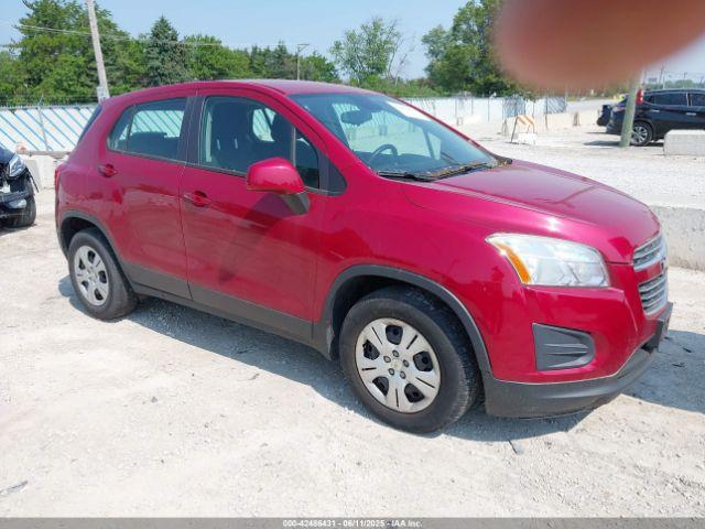  Salvage Chevrolet Trax