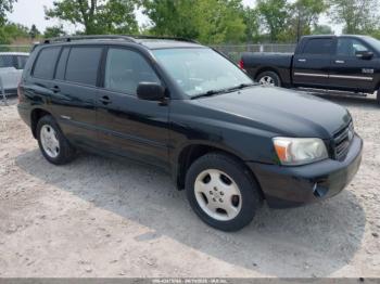  Salvage Toyota Highlander