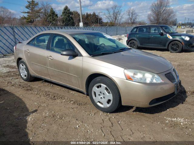  Salvage Pontiac G6