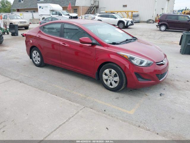  Salvage Hyundai ELANTRA