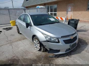  Salvage Chevrolet Cruze