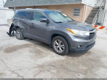  Salvage Toyota Highlander