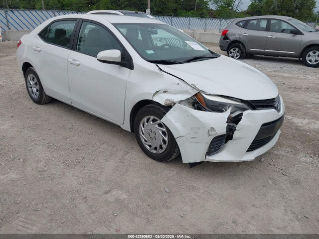  Salvage Toyota Corolla
