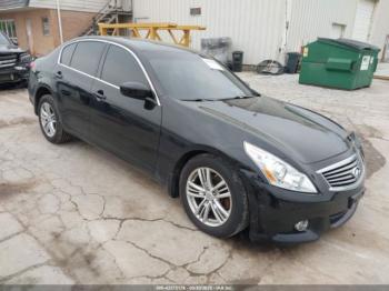  Salvage INFINITI G37x