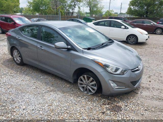  Salvage Hyundai ELANTRA