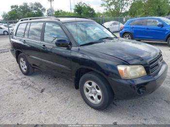  Salvage Toyota Highlander