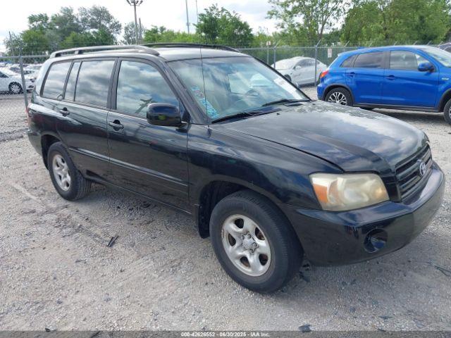  Salvage Toyota Highlander