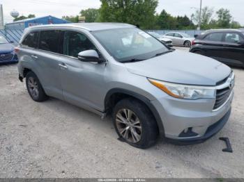  Salvage Toyota Highlander