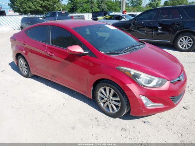  Salvage Hyundai ELANTRA