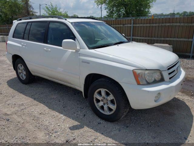  Salvage Toyota Highlander