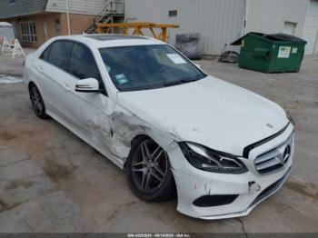 Salvage Mercedes-Benz E-Class