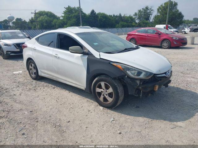  Salvage Hyundai ELANTRA