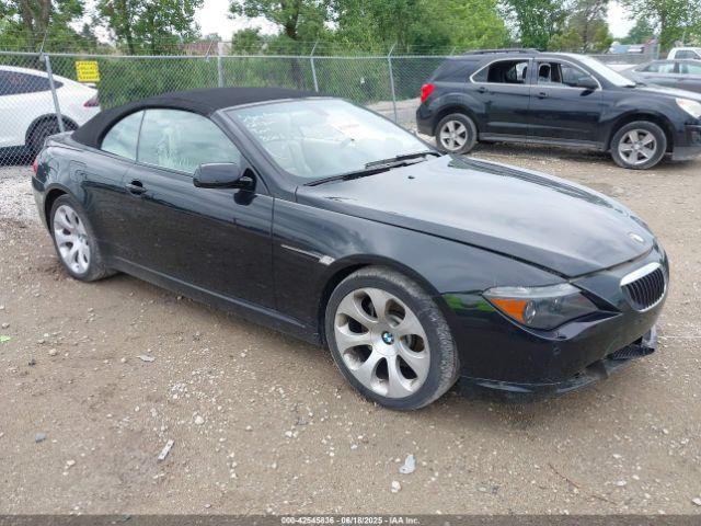  Salvage BMW 6 Series