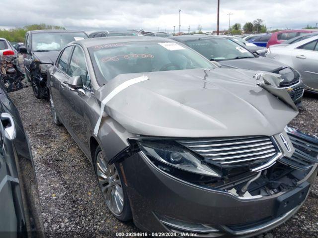  Salvage Lincoln MKZ