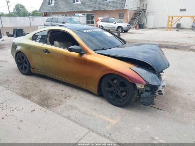  Salvage INFINITI G35