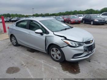  Salvage Chevrolet Cruze