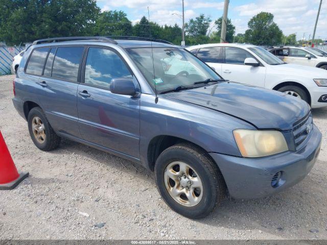  Salvage Toyota Highlander