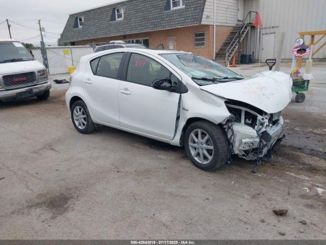  Salvage Toyota Prius c
