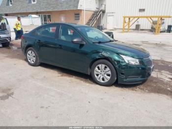  Salvage Chevrolet Cruze