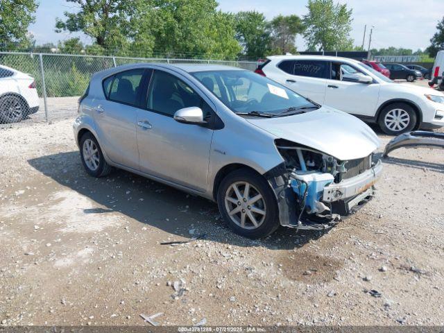  Salvage Toyota Prius c