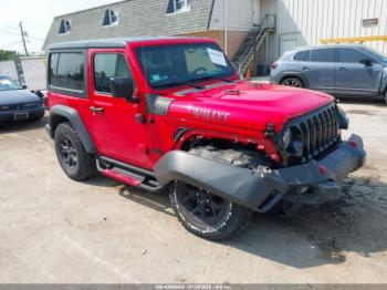  Salvage Jeep Wrangler