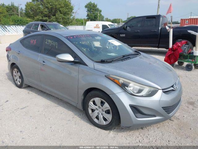  Salvage Hyundai ELANTRA