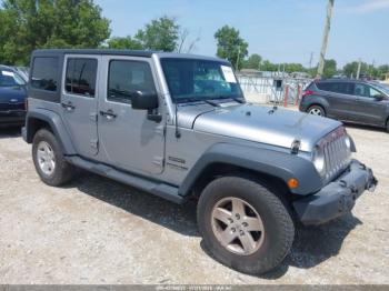  Salvage Jeep Wrangler