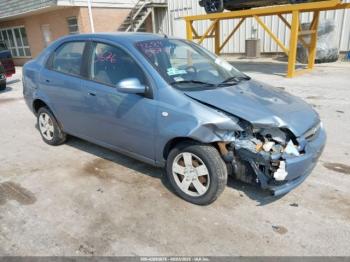  Salvage Chevrolet Aveo