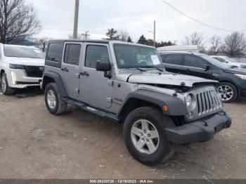  Salvage Jeep Wrangler