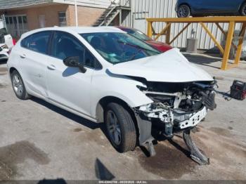  Salvage Chevrolet Cruze