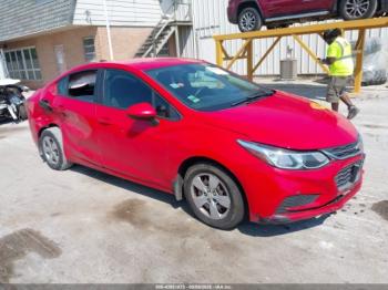  Salvage Chevrolet Cruze