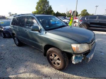  Salvage Toyota Highlander